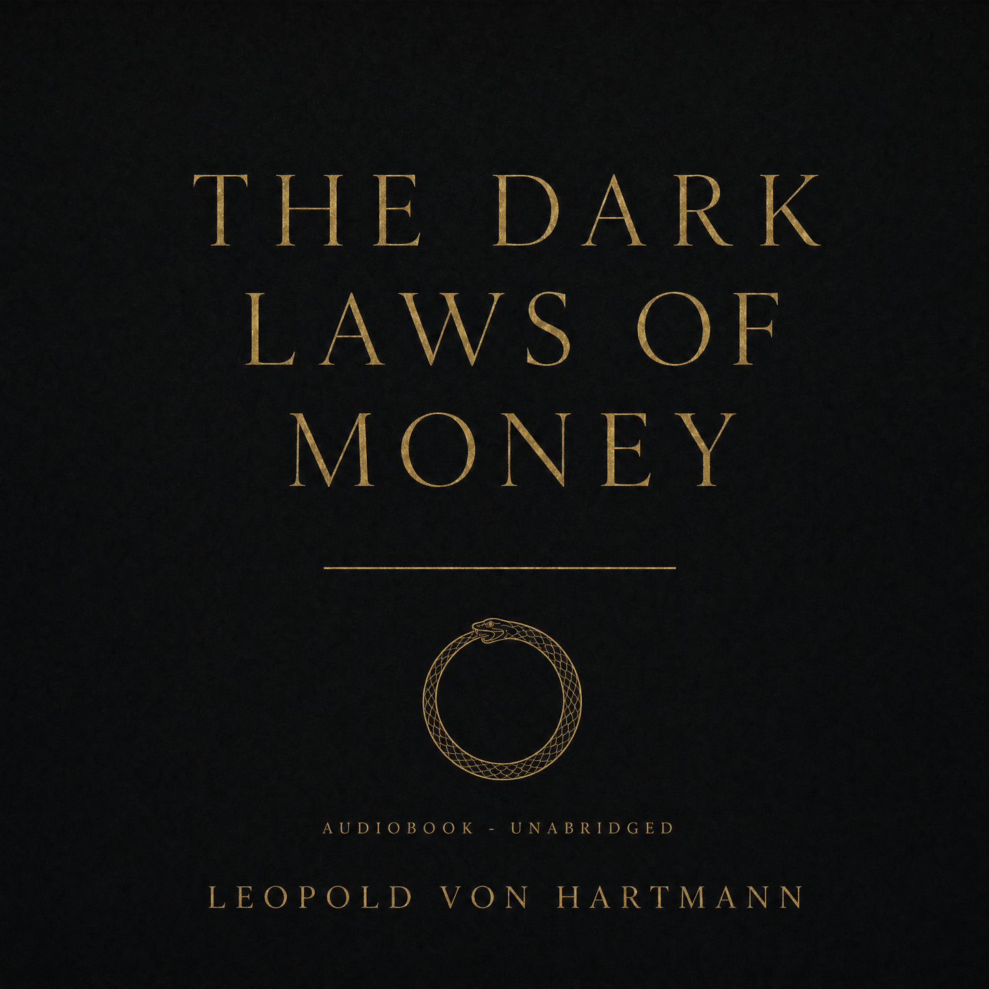 Audiobook - The Dark Laws of Money cover
