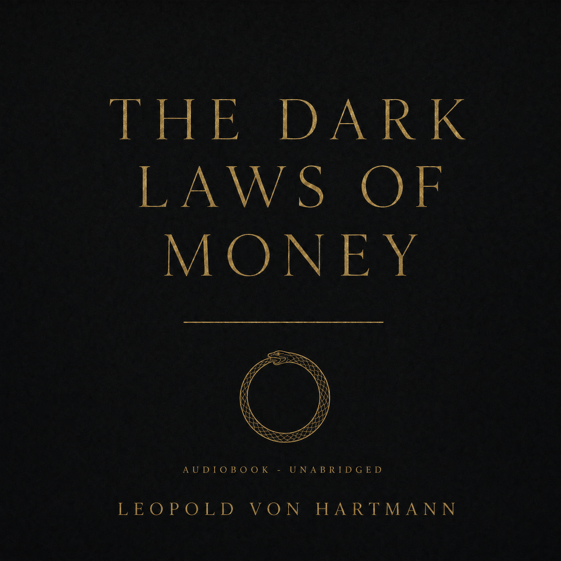 Audiobook - The Dark Laws of Money cover